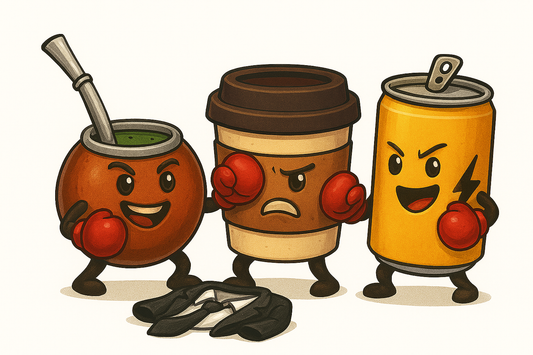 ☕️⚡️ Café, boissons énergisantes : surconsommation et effets secondaires… Et si on passait au maté ? 🧉